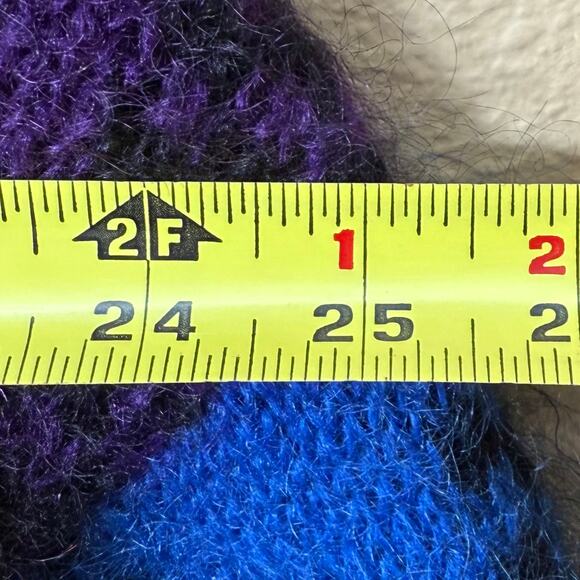 Vintage Susan Bristol Mohair Wool Cardigan Sweater Womens Size M - Picture 7 of 9